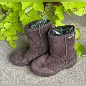 BEARPAW FAUX FUR LINED WINTER BOOTS SIZE 13 Kids